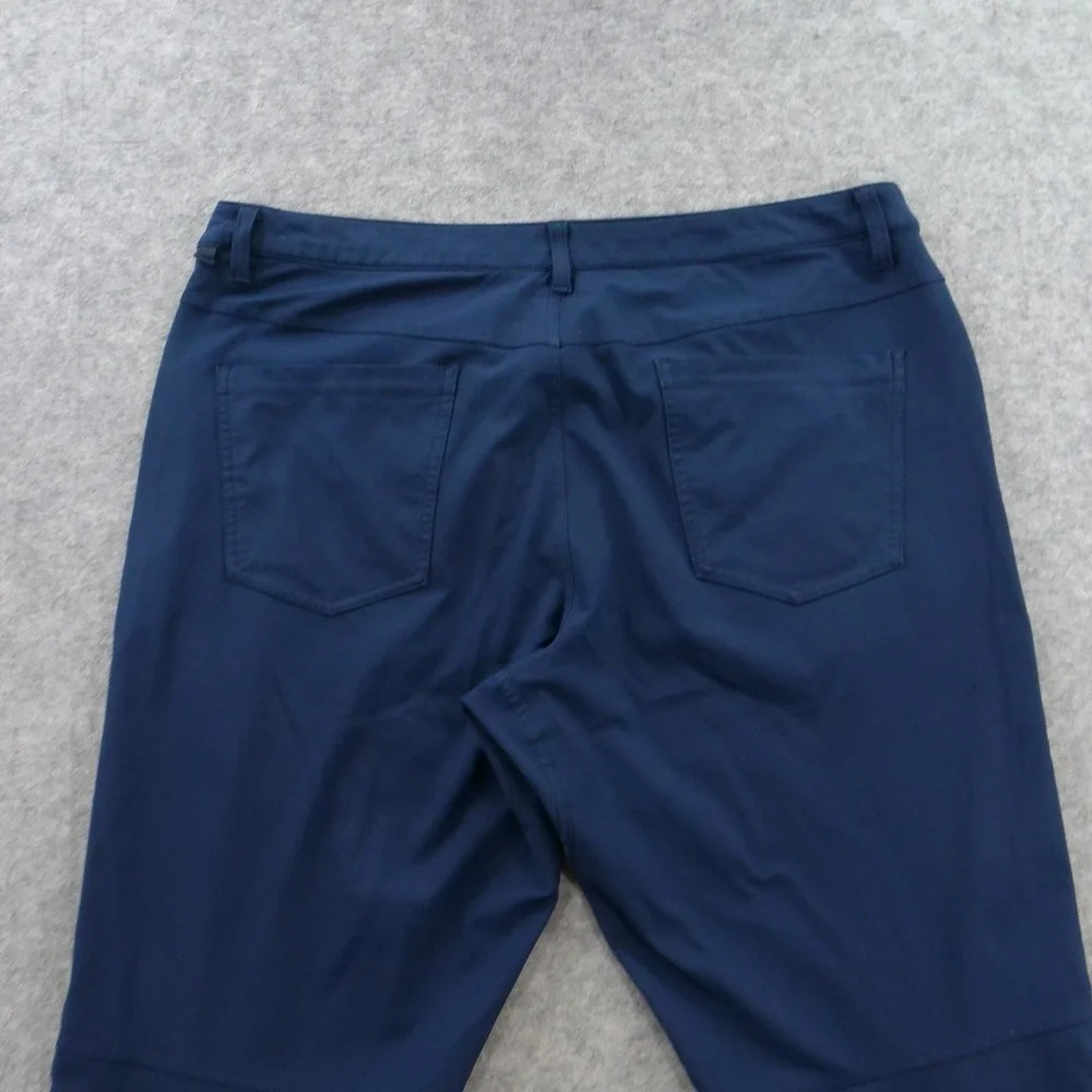 Lululemon Pants Mens 38 Blue ABC Slim Straight Flat Front Pockets Golf
